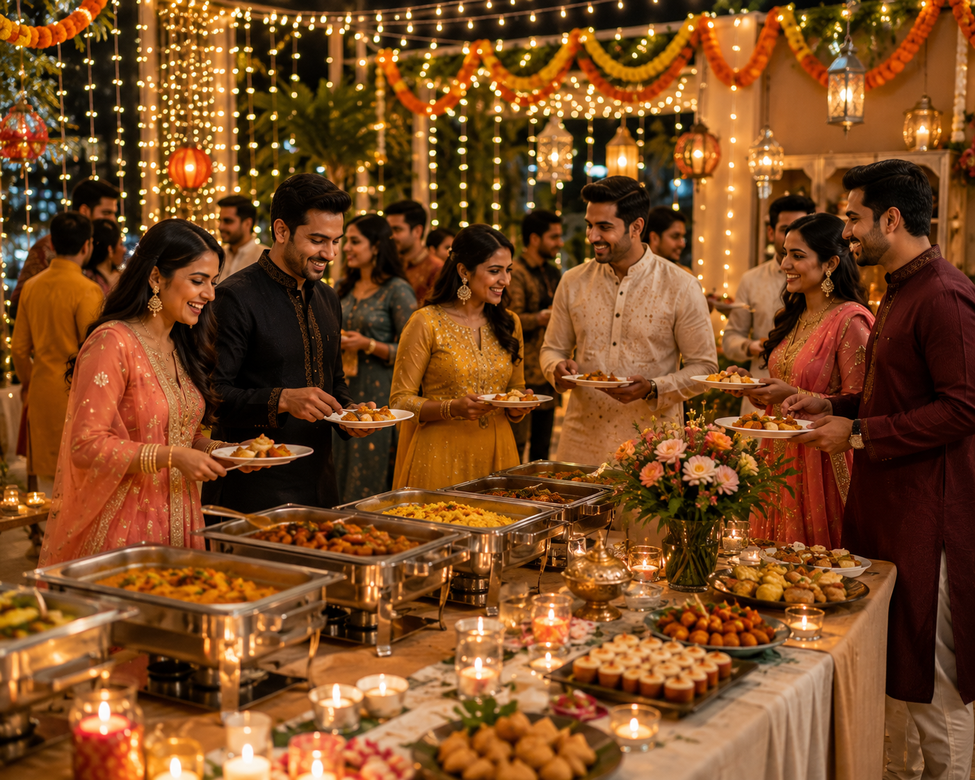 Private parties and festival catering